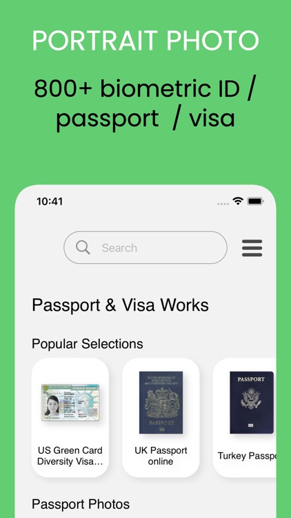 Passport Photo - ID Photo Size screenshot-0