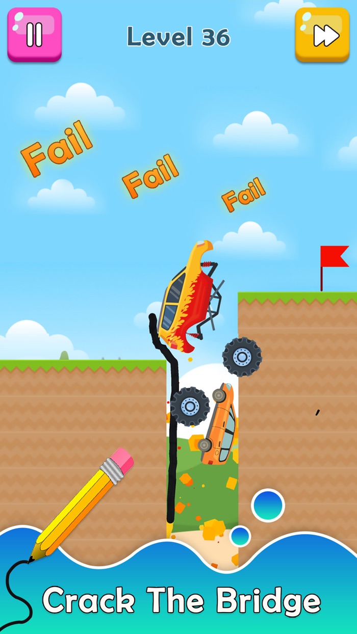 Draw Bridge Puzzle Game