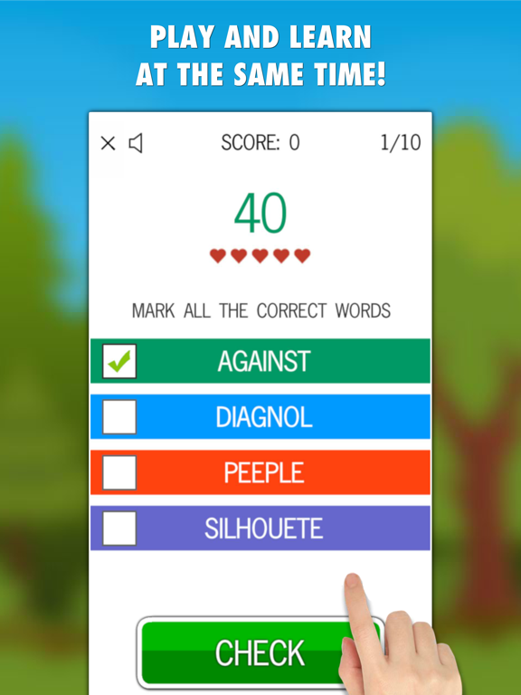 Spelling Check Game screenshot 3