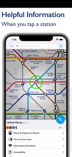 Captura de Pantalla 4 Tube Map - London Underground iphone