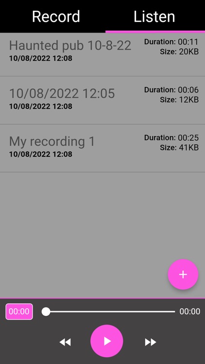 EVP Recorder Voice Recording screenshot-5