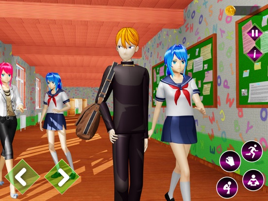 High School Anime Girl Life screenshot 4