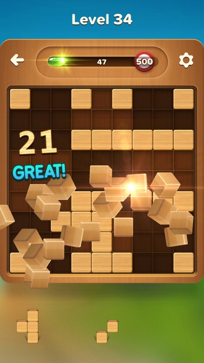 Block Puzzle Game: Hey Wood