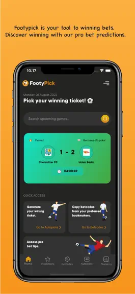 Game screenshot Footypick mod apk