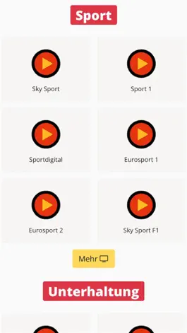 Game screenshot Deutsches Live TV guide apk