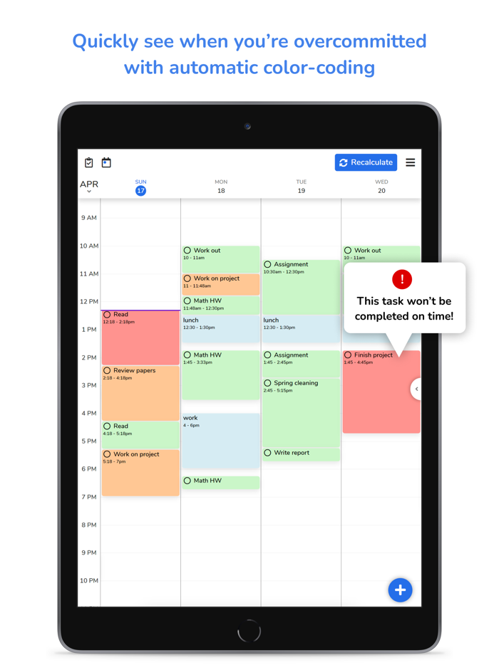 Schezzy To-Do List  Schedule
