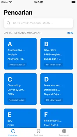 Game screenshot Kamus Muamalah x SyariahCenter apk