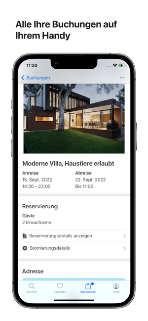‎Holidu: Ferienhäuser buche‪n‬ Screenshot