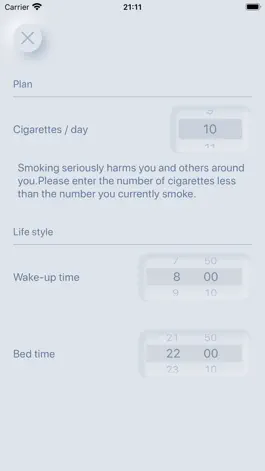 Game screenshot Quit smoking plan apk