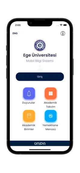 Game screenshot Ege Üniversitesi Mobil mod apk