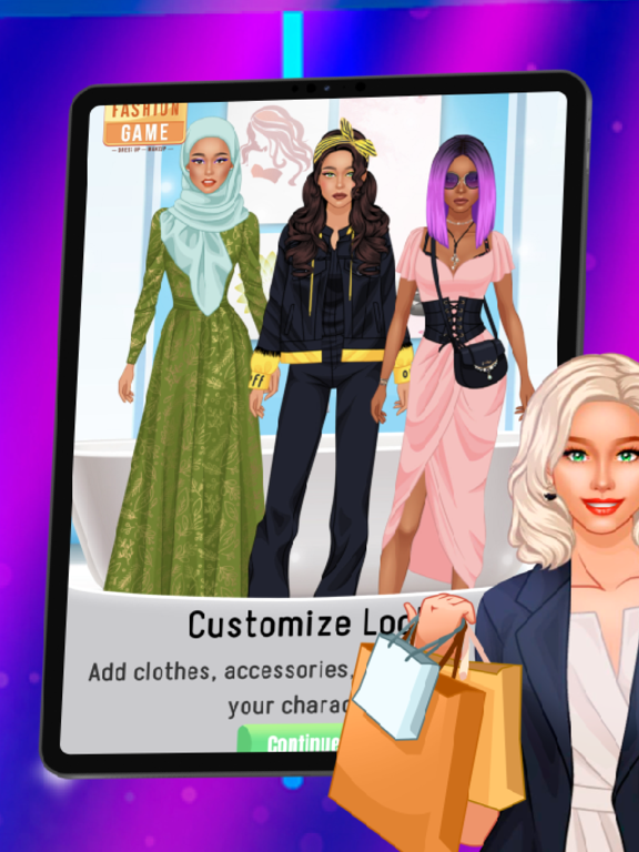 Fashion Game: Dress Up, Makeup screenshot 4