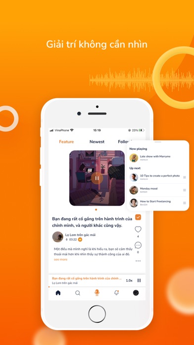 Screenshot #3 pour Mindpod: Nghe Nhanh Biết Nhiều