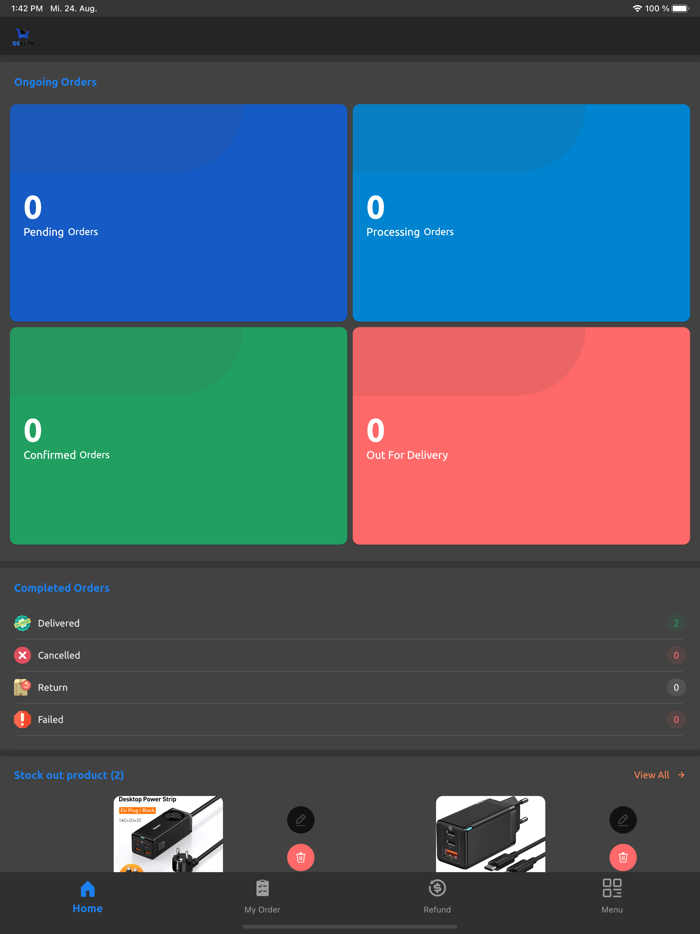 Roles Store for Seller