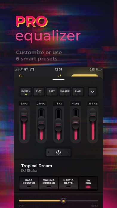 Bass Booster - Volume Boost EQ screenshot 3