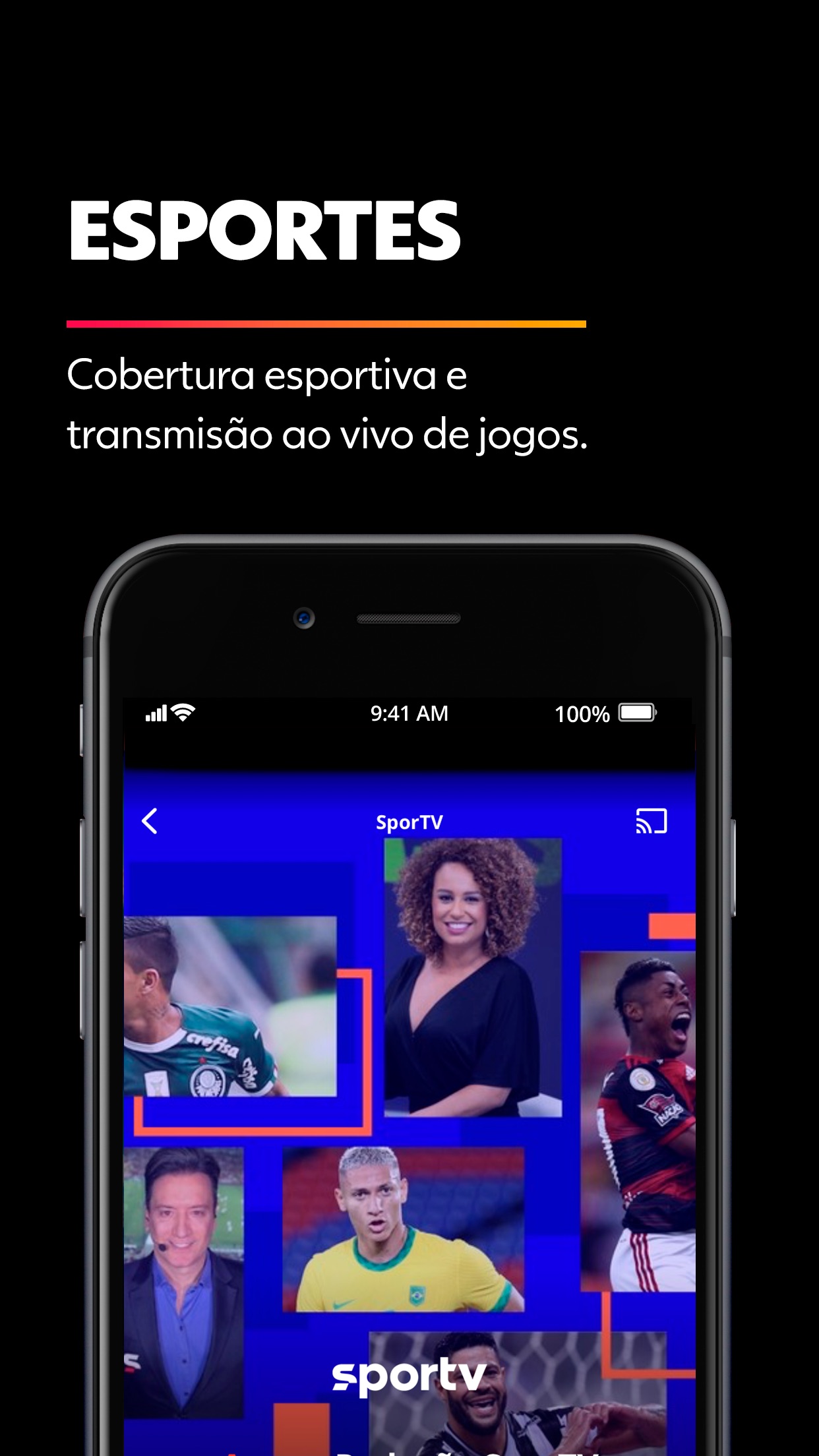 Screenshot do app Globoplay: Série, Novela, BBB