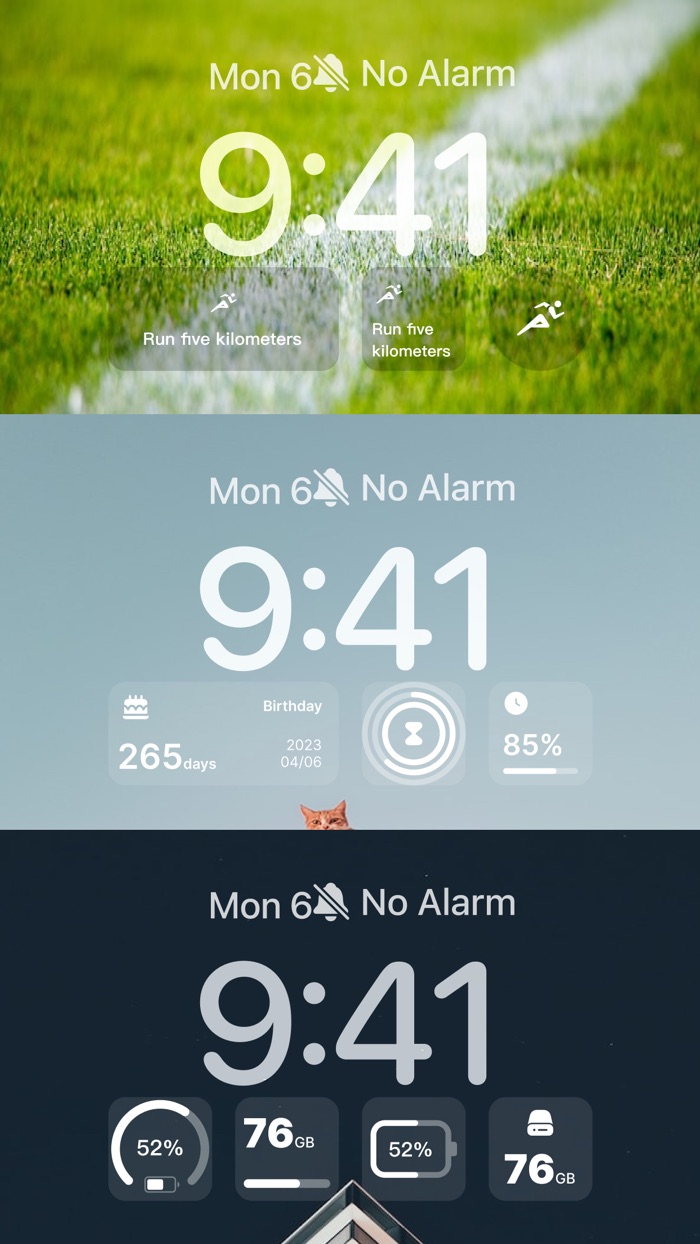 iWidget For Lock Screen