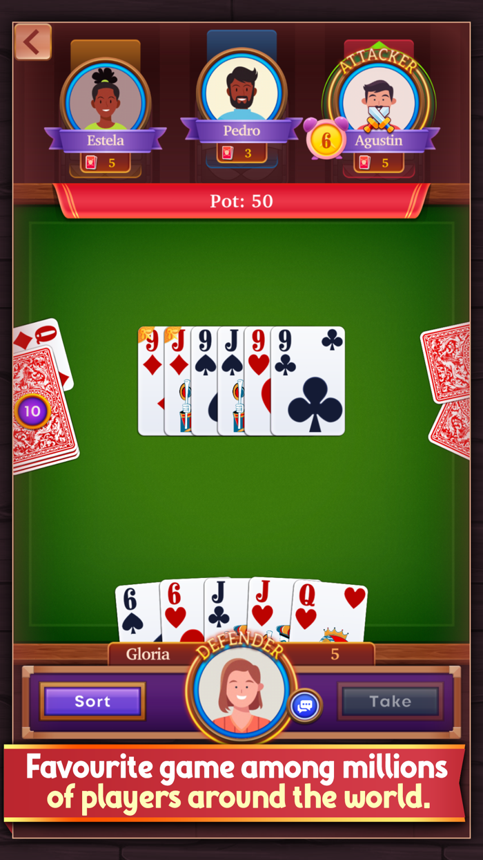 Durak Strategy Card Game