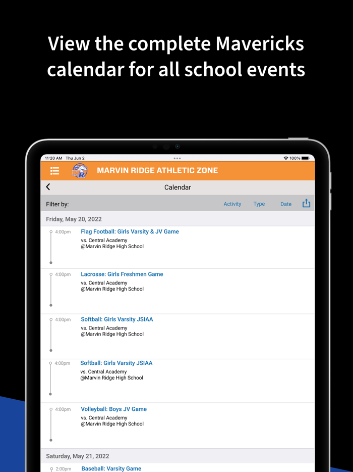 Marvin Ridge Athletic Zone