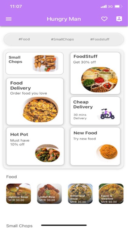 HungryMan App