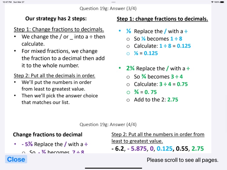 Math test for Common Core, 5.7 screenshot-5