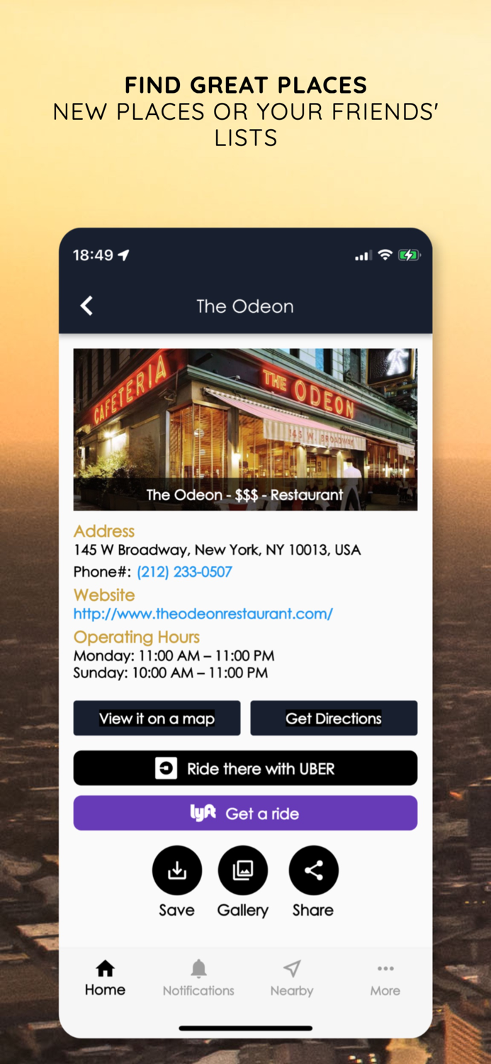 My Fave Places  Podz