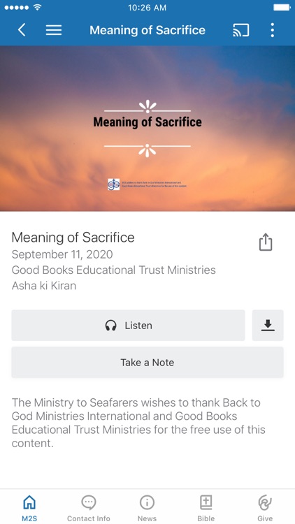 Montreal Ministry to Seafarers