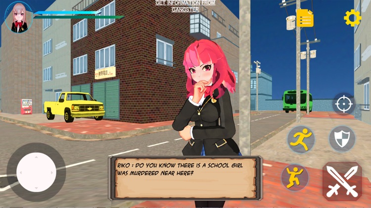 Anime High School Detective 3D screenshot-7