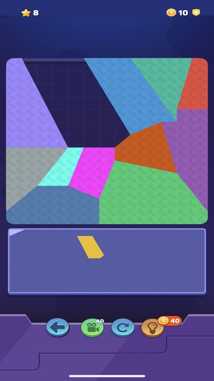 Polygon Jigsaw Riddle Exercise screenshot-6