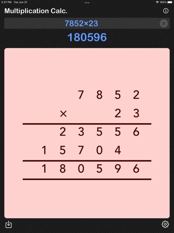 Multiplication Calculator screenshot 18