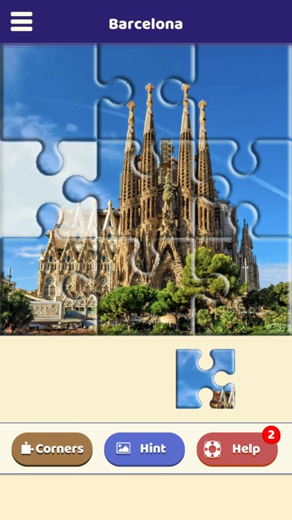 Barcelona Sightseeing Puzzle