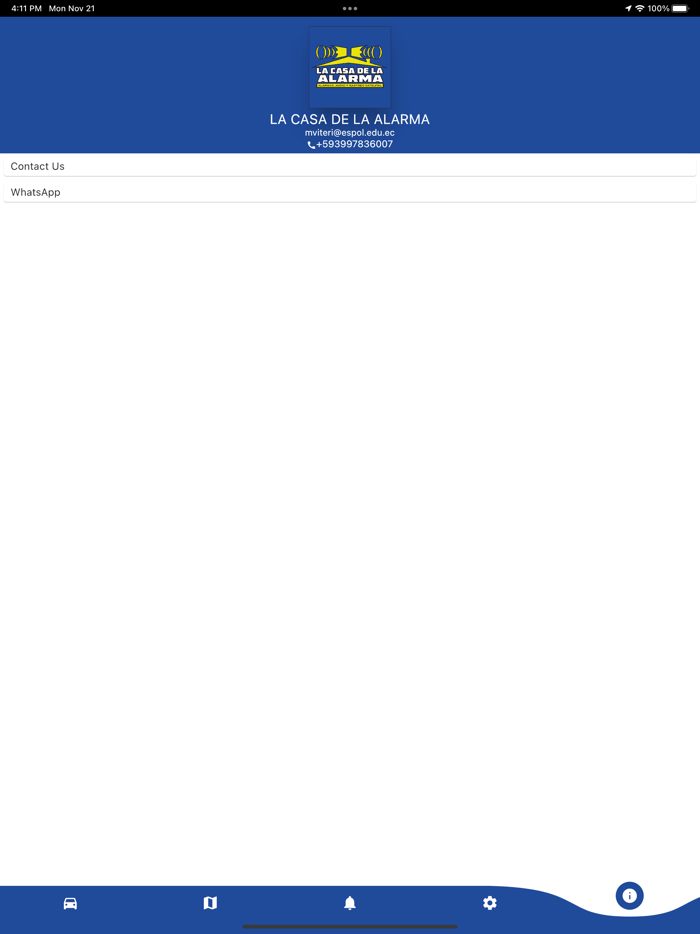 LA CASA DE LA ALARMA