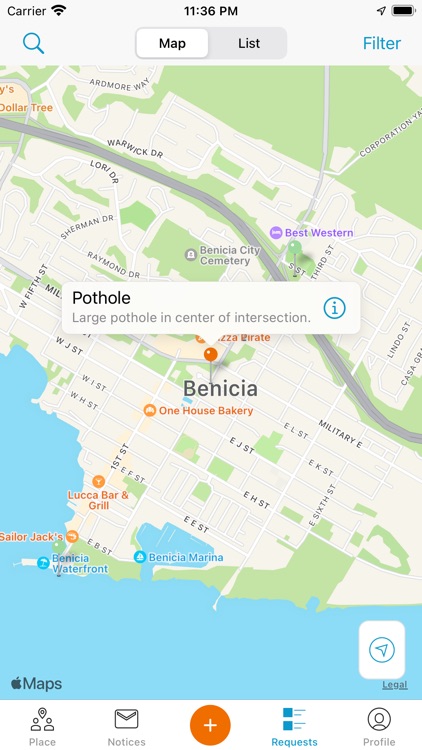 Benicia SeeClickFix