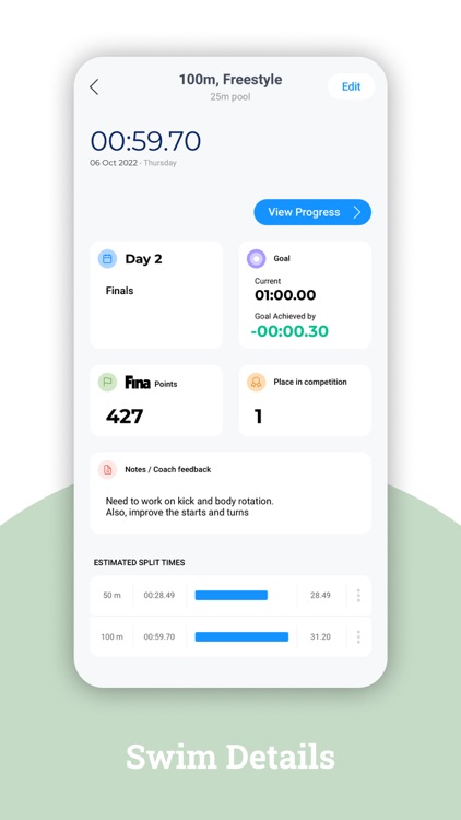 Swimpion - Swimming App screenshot-4