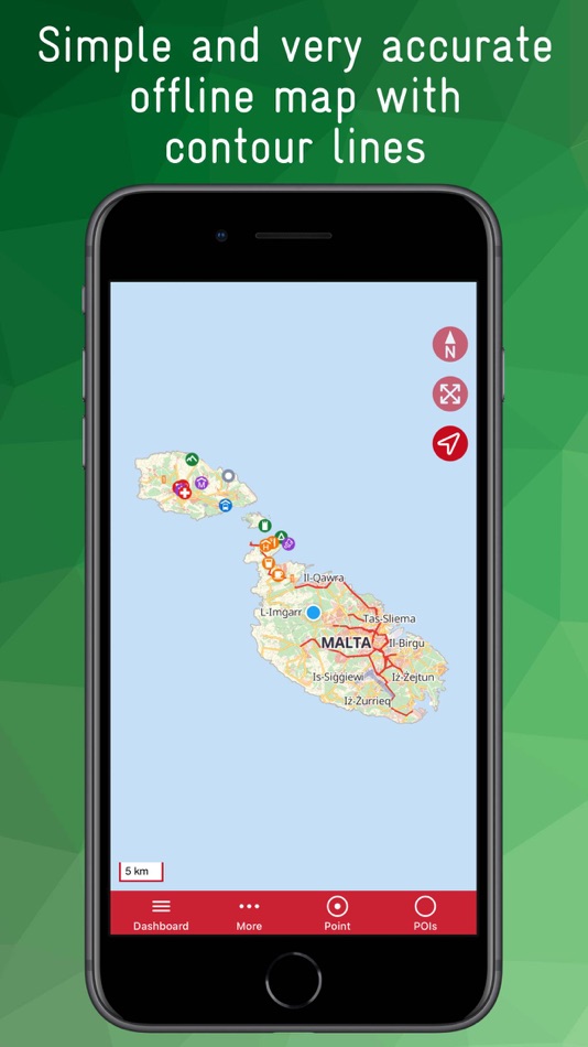 Malta & Gozo Offline Map / Joerg Holz - (iOS Sovellukset) — AppAgg