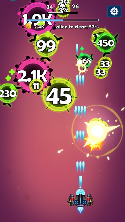 Alien Invading-Number Blast