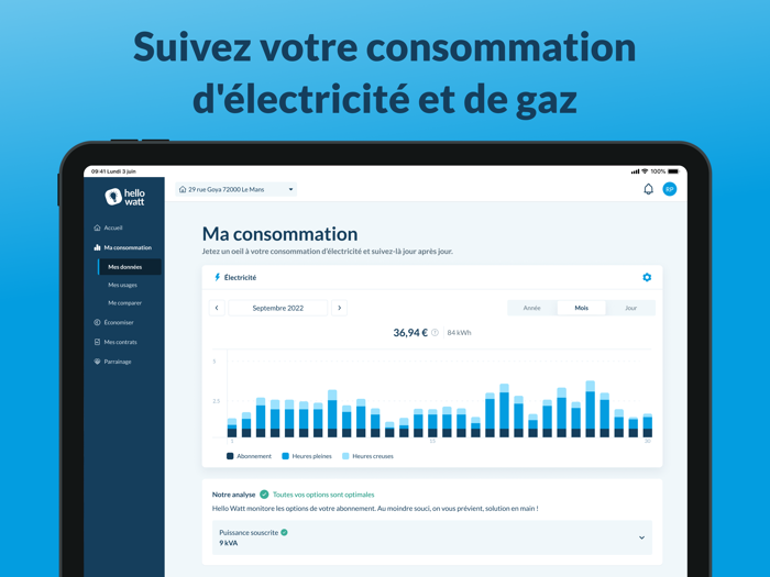 Hello Watt Suivi Conso Énergie