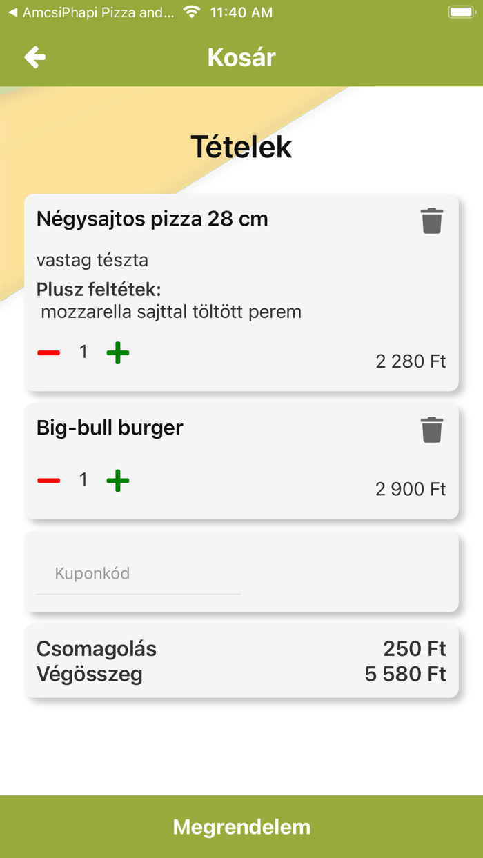 Bulldózer Pizzéria