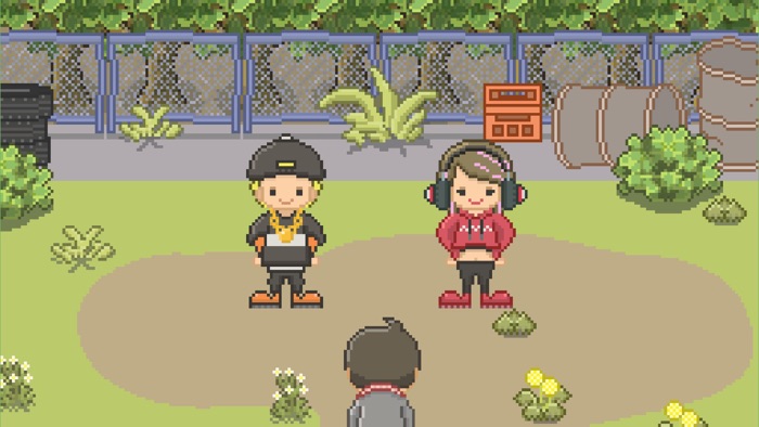 そろえてダンシング　～簡単なリズムダンスゲーム！～