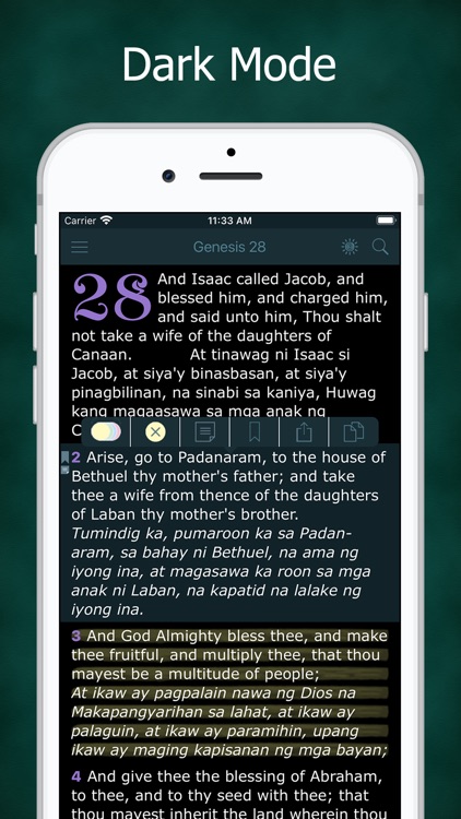 Tagalog English Bible － Biblia