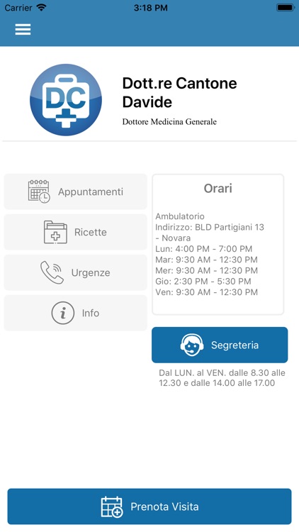 Dott. Cantone Davide