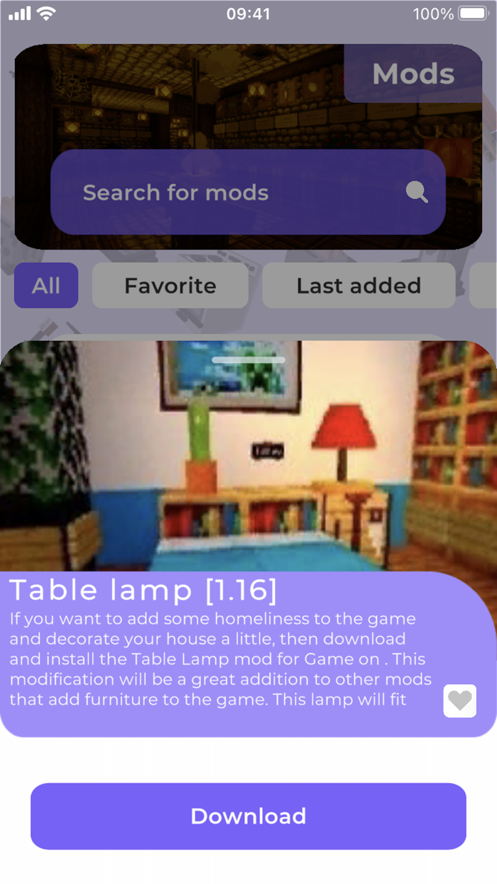 Furniture Addons Mobs Creator
