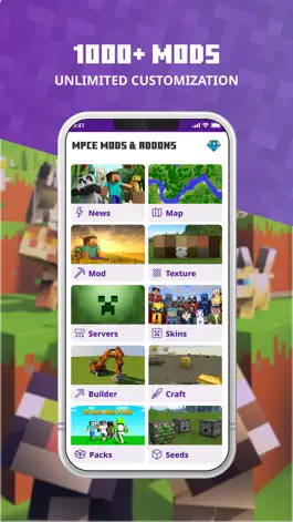 Game screenshot Master Mods For Minecraft - PE mod apk