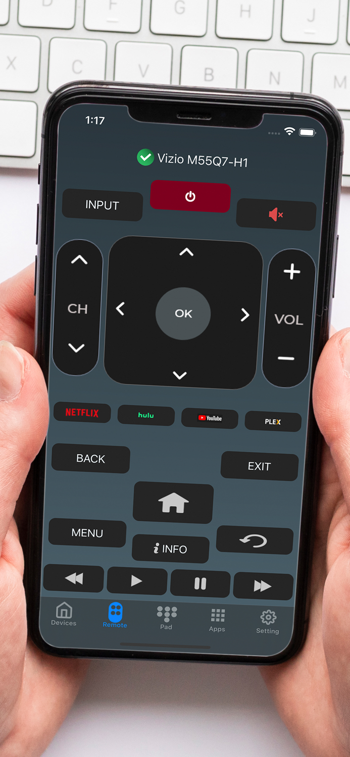 Remote For Vizio SmartCast
