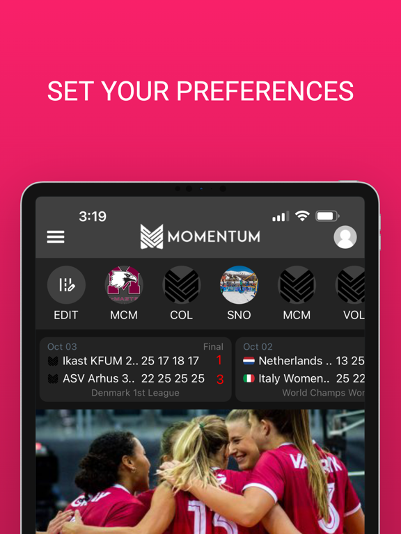 Momentum Volleyball screenshot 3
