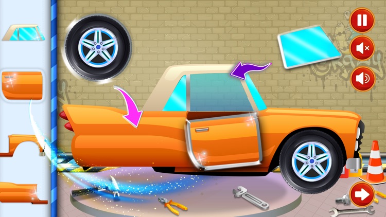 Little Car Wash Games for Kids