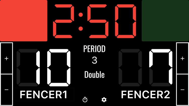 Fencing Scoreboard