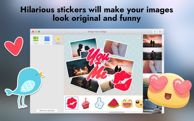 ‎Design Your Collage: Pic Maker Screenshot