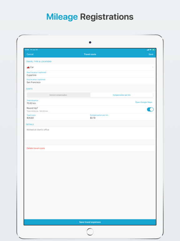 Freelance bookkeeping screenshot 3