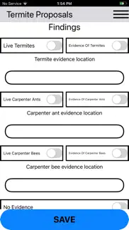 termite & pest proposals iphone screenshot 3