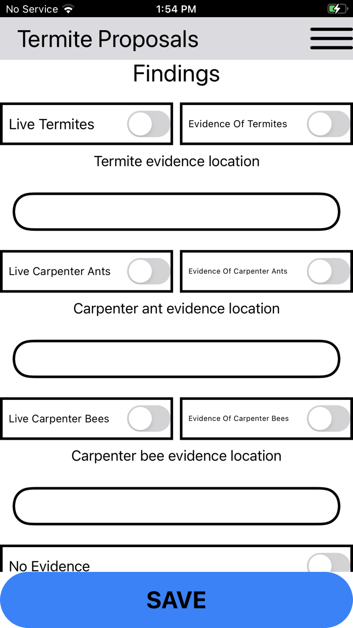 Termite  Pest Proposals